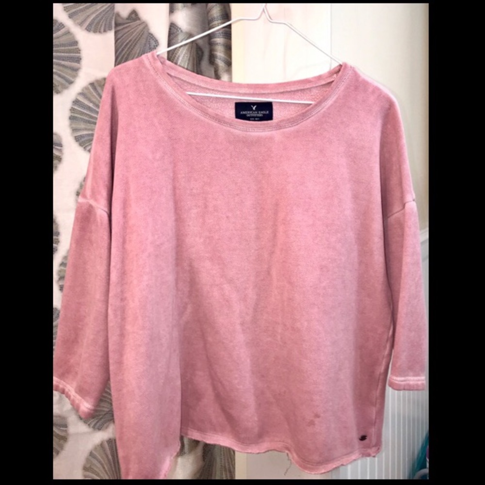 American Eagle 3/4 Length Sleeve Top